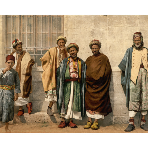Peasants Of The Neighborhood Of Bethlehem, Holy Land, (I.E., West Bank), circa 1890