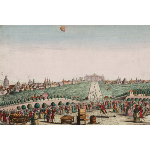 Experience De La Machine Areostatique, 1783