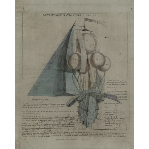 Le Veritable Navigateur Aerien, circa 1790