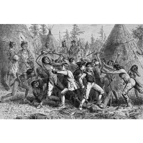 Conflict Of The Linn Boys With The Indians