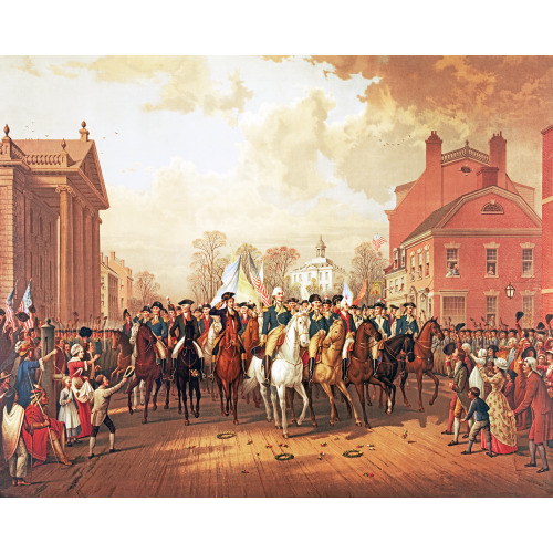 Evacuation Day And Washington's Triumphal Entry In New York City, Nov. 25th, 1783