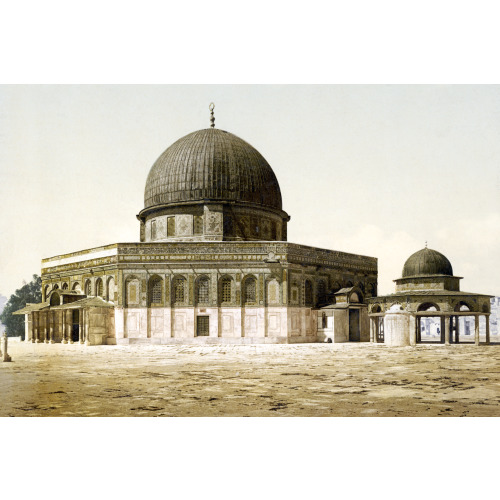 Jerusalem, Mosque D'Omar, 1890