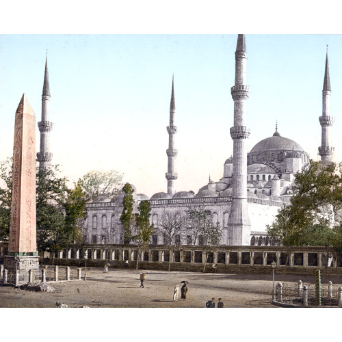 Mosque Of Sultan Ahmet I, Istanbul, Turkey, 1890