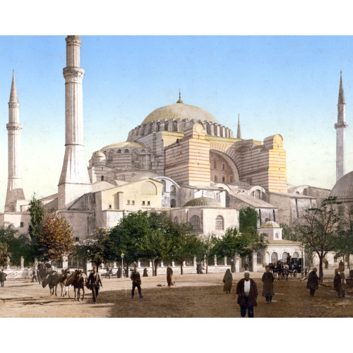 Mosque Of Saint Sophia, Constantinople, Turkey, 1890