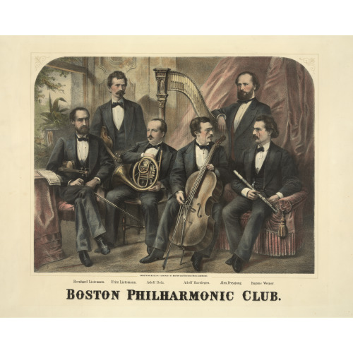 Boston Philharmonic Club, Circa 1890-1900