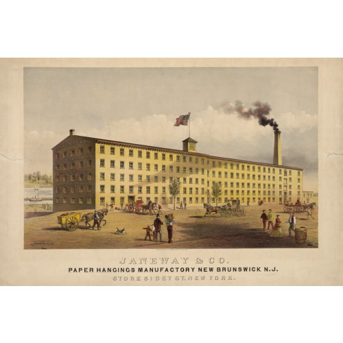Janeway & Company, Paper Manufactory, New Brunswick, New Jersey