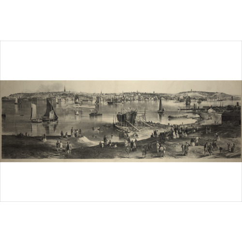 A View of Portland, Maine, 1855.