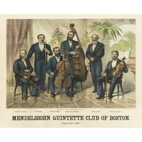 Mendelssohn Quintette Club Of Boston (Organized 1849)