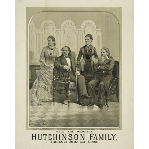 With The Original Hutchinson Family. Tribes Of John And Jesse