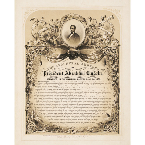 Inaugural Address of Abraham Lincoln, Capitol, March 1865