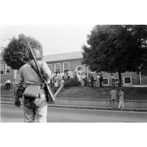 School Integration Conflicts, Clinton, Tennessee, 1956, View 2
