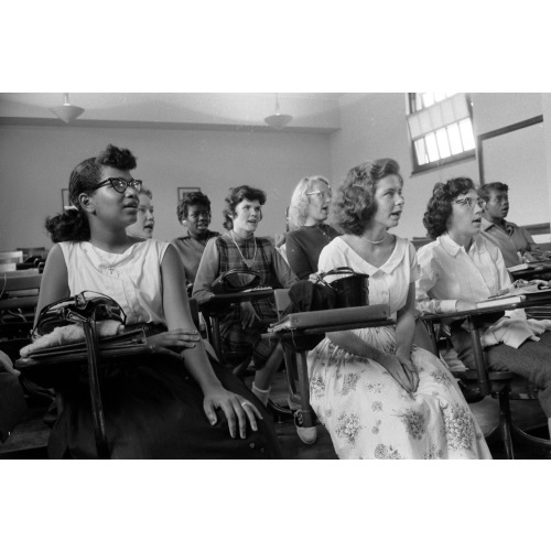 Integrated Classroom, Anacostia School, Washington, D.C., 1957