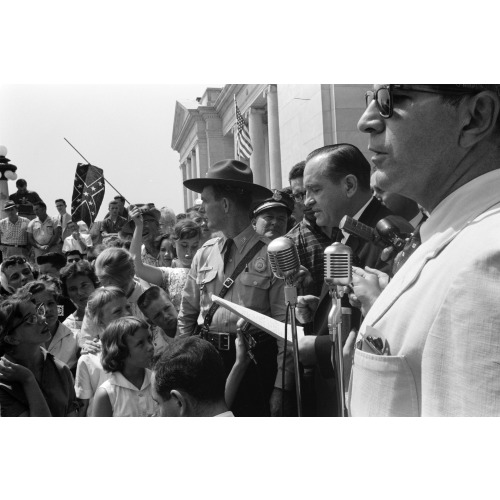 Little Rock, 1959. Rally At State Capitol, 1959