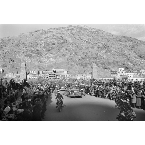 Motorcade, President Eisenhower's Visit To Kabul, Afghanistan, 1959