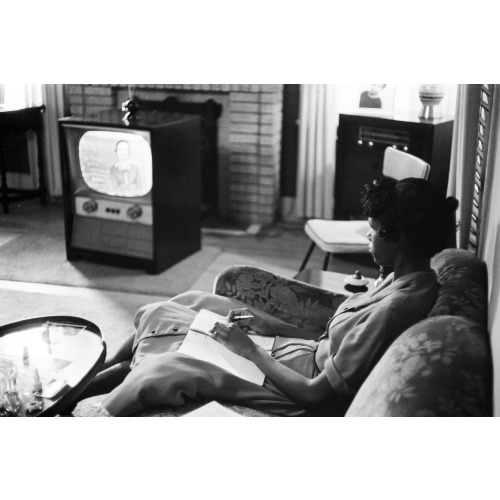 Little Rock, Arkansas. Filming High School Classes, 1958