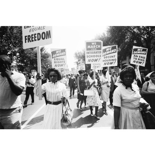 Civil Rights March On Washington, D.C., 1963