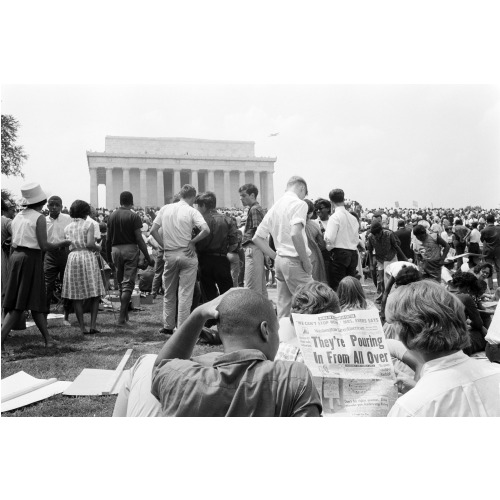 Civil Rights March On Washington, D.C., 1963, View 1