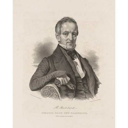 H. Hubbard, Senator From New Hampshire, circa 1835