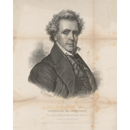 Richard M. Johnson, Vice President Of The United States, 1837