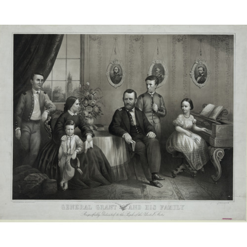 General Grant And His Family
