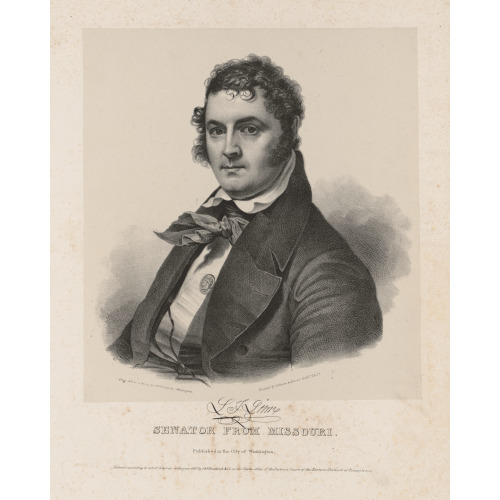 L.F. Linn, Senator From Missouri, 1837