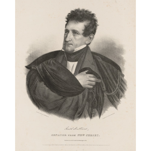 Sam L. Southard, Senator From New Jersey, 1838