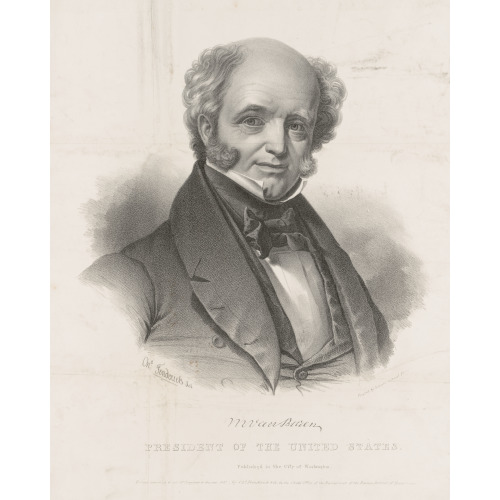 M. Van Buren, President Of The United States, 1837