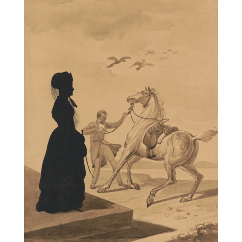 The Lady And The Festive Horse, 1841