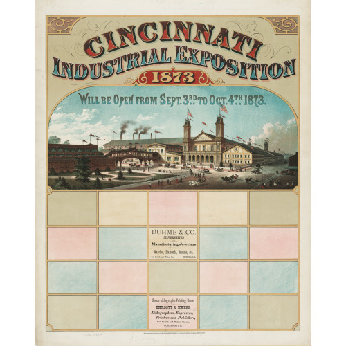 Cincinnati Industrial Exposition, 1873