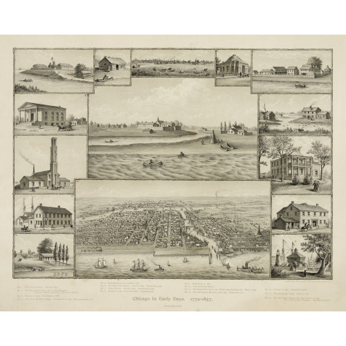 Chicago In Early Days, 1779-1857