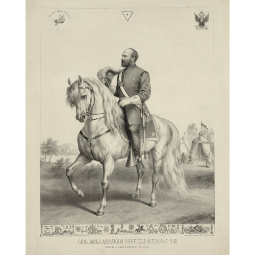 General James Abraham Garfield, Late President U.S.A., 1882