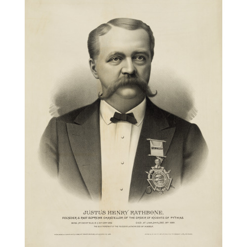 Justus Henry Rathbone, Order of the Knights of Pythias, 1890