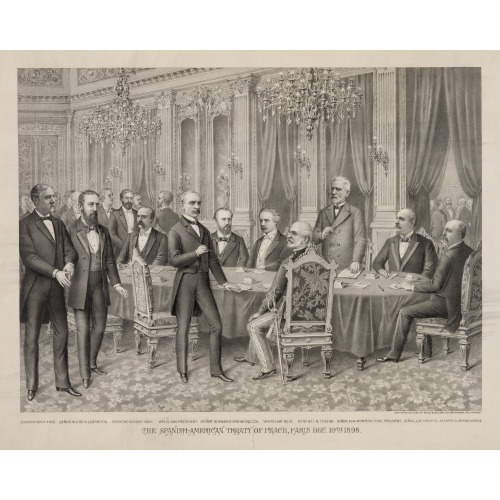 Spanish-American Treaty Of Peace, Paris December 10, 1898
