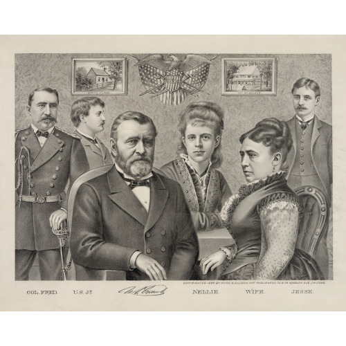 Ulysses S. Grant and Family, 1885
