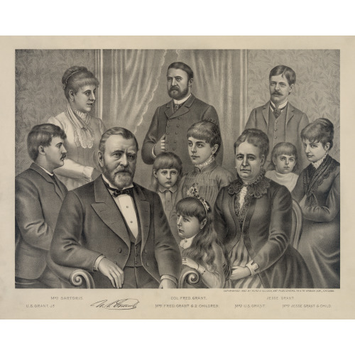 Ulysses S. Grant and Family, 1885