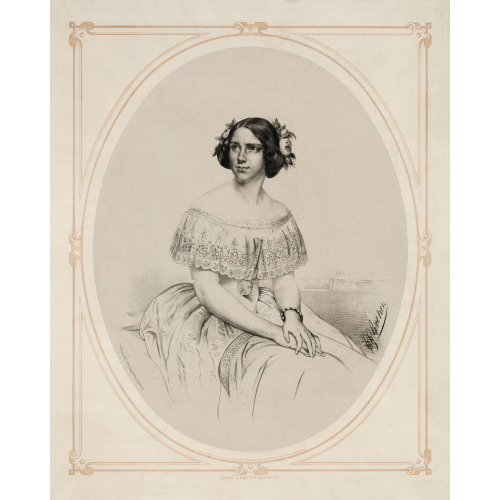 Jenny Lind, Opera Singer, 1850
