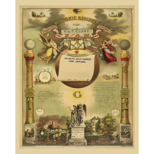 Masonic Register, 1876