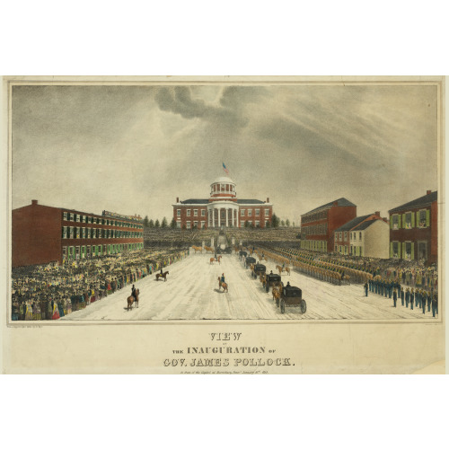 View Of The Inauguration Of Governor James Pollock