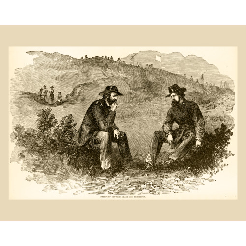 Interview Between Grant And Pemberton, 1894