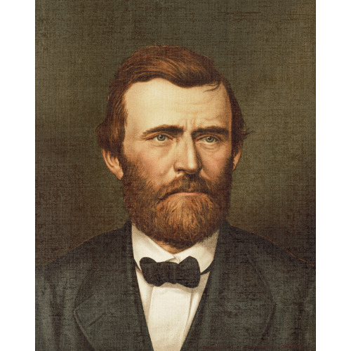 Ulysses S. Grant, Bust Portrait, Facing Right, Wearing Suit, 1877