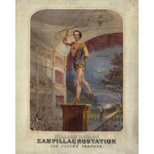 William Hanlon. Zampillaerostation Or The Flying Trapeze