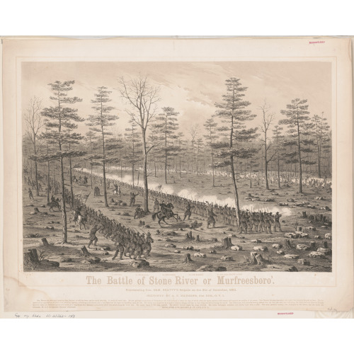 The Battle Of Stone River Or Murfreesboro'