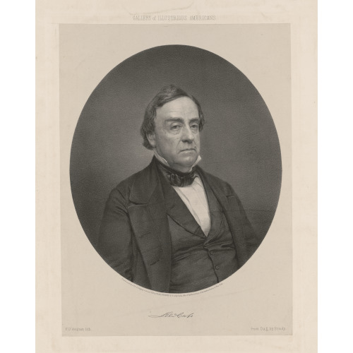 Gallery Of Illustrious Americans. Lewis Cass, 1850