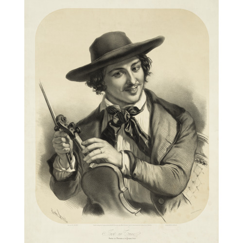 Just In Tune, Violin Player, 1850