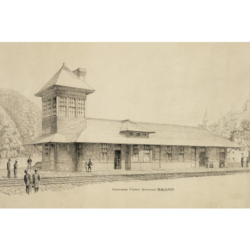 Harpers Ferry Station, B. & O. Rail Road
