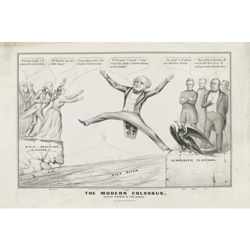 The Modern Colossus. Eighth Wonder Of The World, 1848