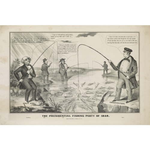 The Presidential Fishing Party Of 1848