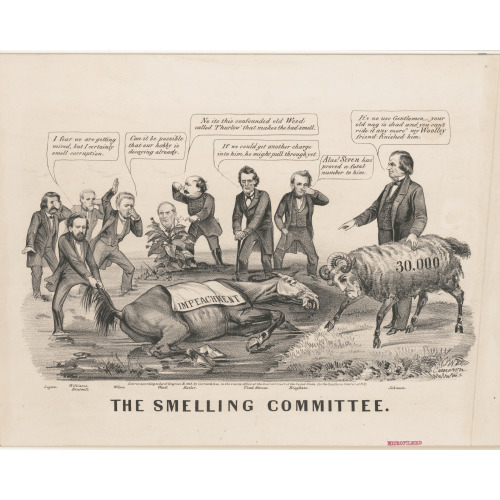 The Smelling Committee, 1868