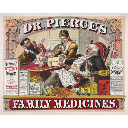 Dr. Pierce's Family Medicines, 1874