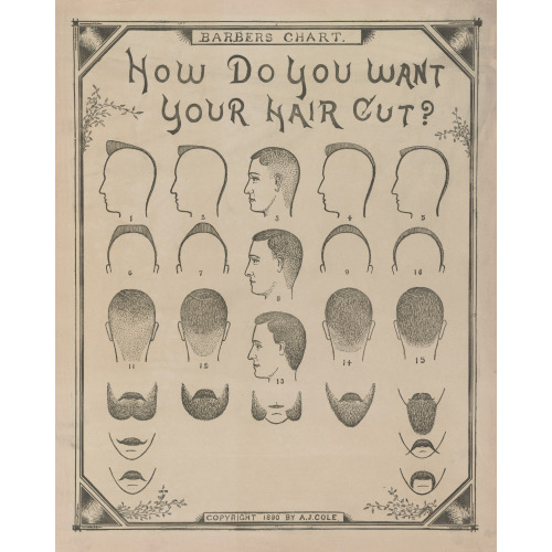 How Do You Want Your Hair Cut? 1890